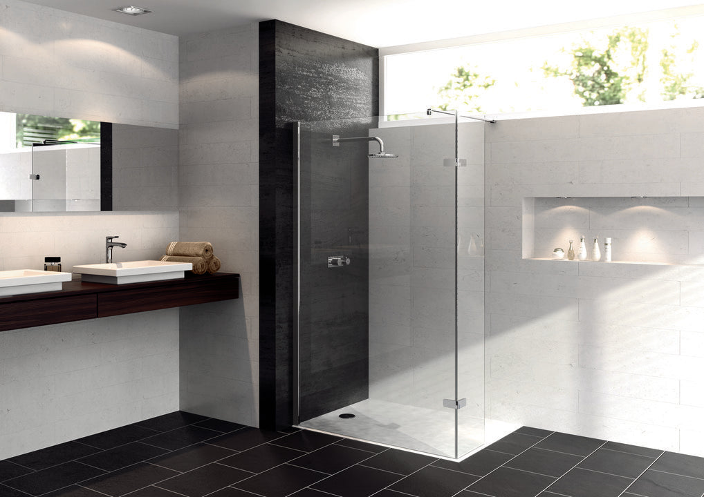 Enjoy pure częściowo w ramie ścianka boczna Walk-In z ruchomym segmentem 4T13