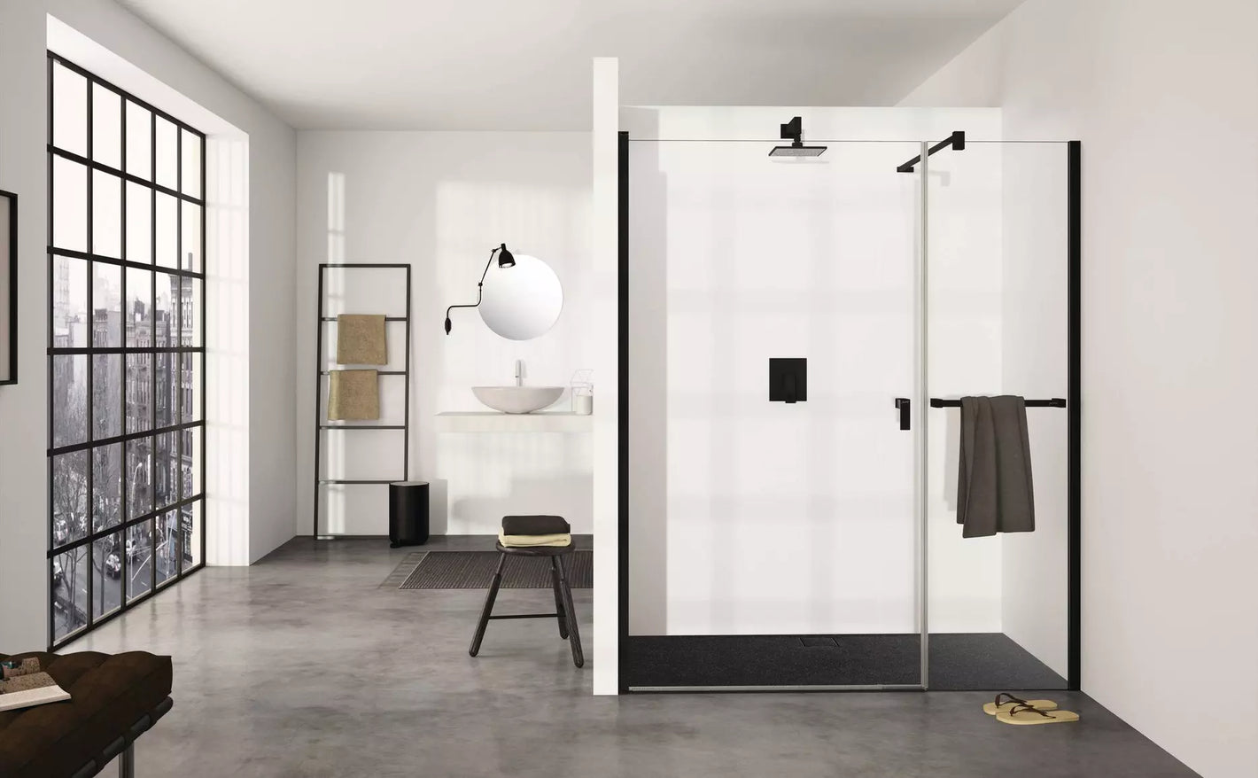 Design pure Oldalelemhez záródó nyílóajtó fülkébe 8P72