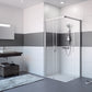 Classics 2 EasyEntry Sliding door, 2-section corner entry C250