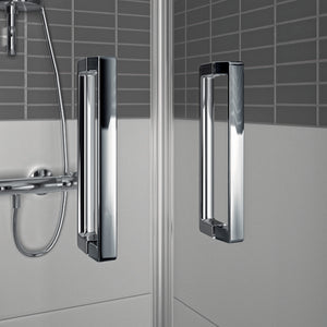Classics 2 Quadrant Swing door with fixed segments, 2 panels (1/2) C240