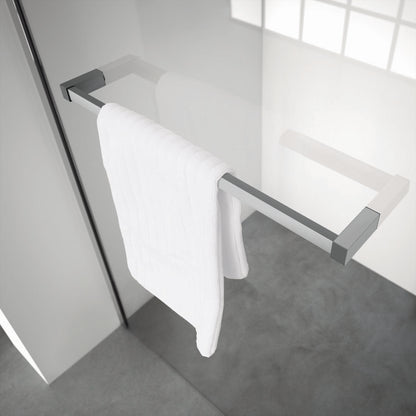 Towel rail, Matt silver