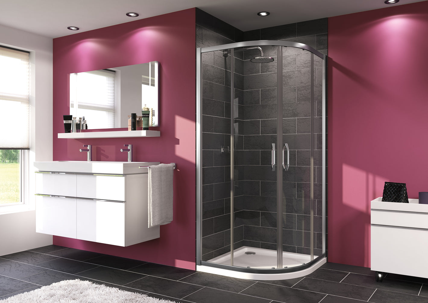 Ena 2.0 Quadrant Sliding door 1406